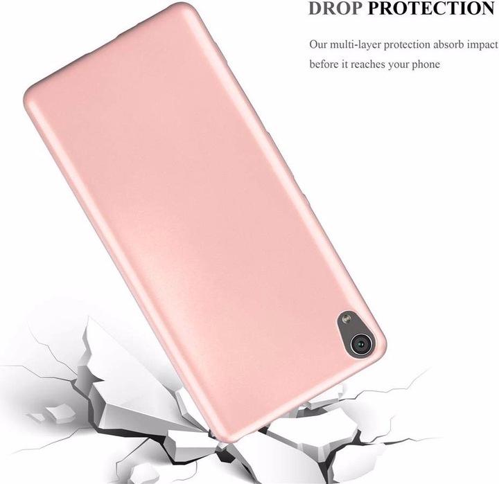 Produktbild Cadorabo TPU Matt Metallic Cover (Sony Xperia XA)