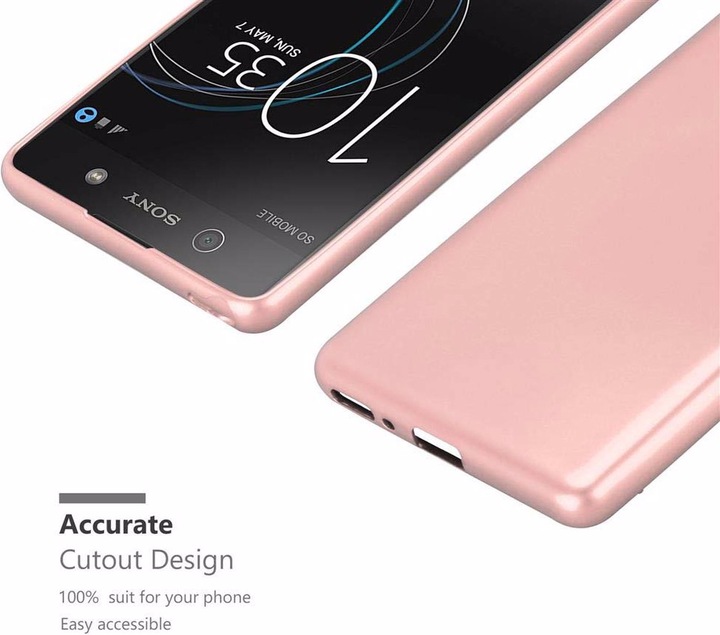 Produktbild Cadorabo TPU Matt Metallic Cover (Sony Xperia XA)