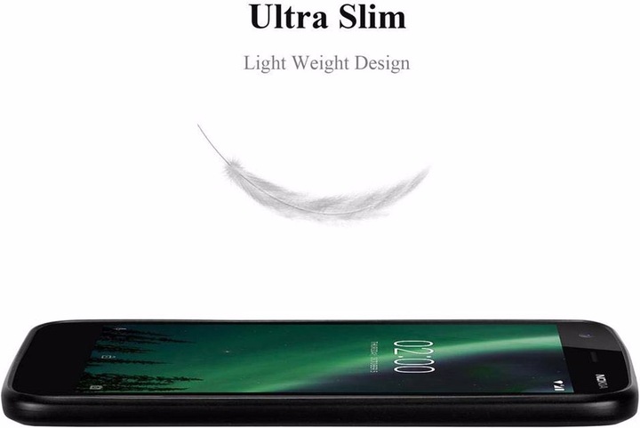 Produktbild Cadorabo TPU Matt Metallic Cover (Nokia 2)