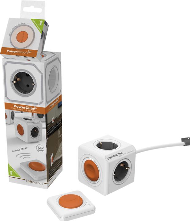 Produktbild Allocacoc PowerCube Extended Remote (4x, CEE 7/5, 1.50 m)