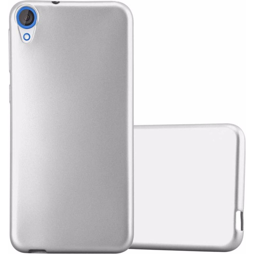 Thumbnail - Cadorabo TPU Matt Metallic Cover (HTC Desire 820), Smartphone Hülle, Silber