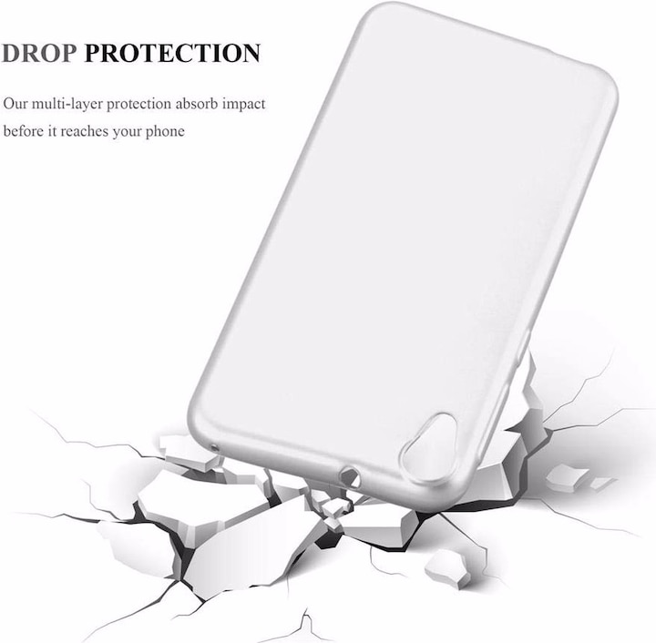 Actual product image Cadorabo TPU Matt Metallic Cover (HTC Desire 820)