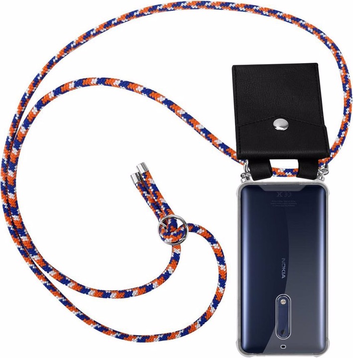 Produktbild Cadorabo TPU Handy Kette SILBER Cover