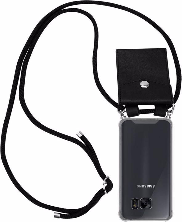 Actual product image Cadorabo TPU Mobile Phone Chain SILVER Cover