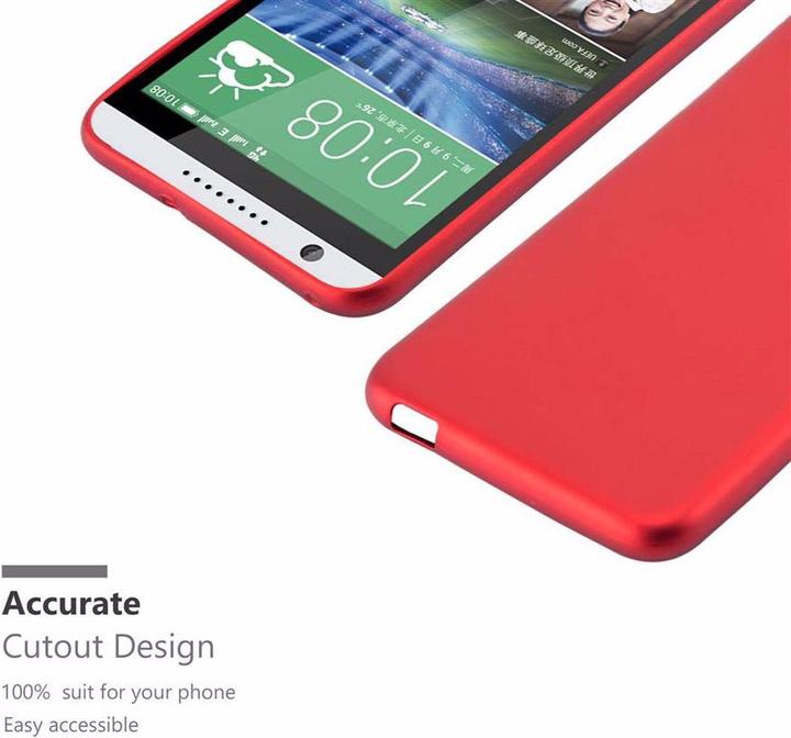 Productafbeelding Cadorabo TPU matte metalen hoes (HTC Desire 820)