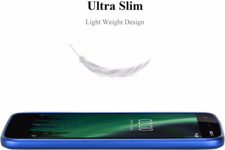 Actual product image Cadorabo TPU Matt Metallic Cover (Nokia 2)