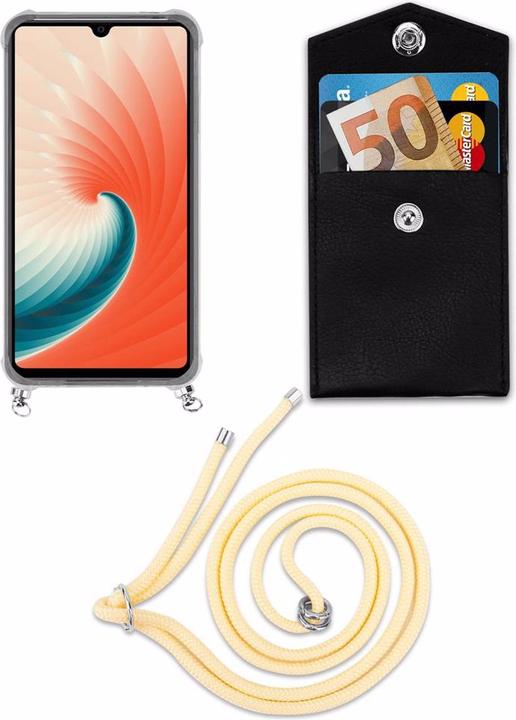 Produktbild Cadorabo TPU Handy Kette SILBER Cover