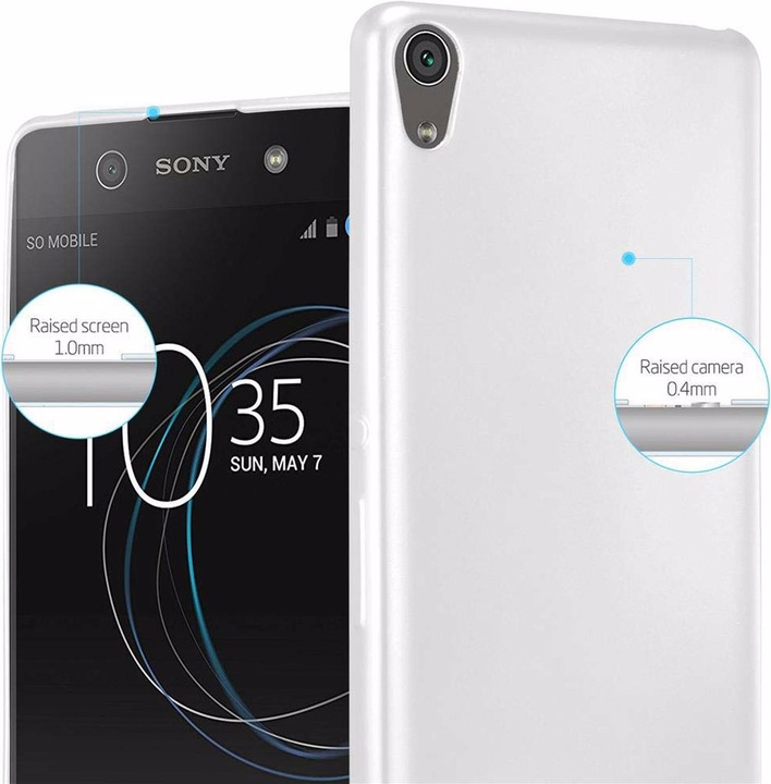 Produktbild Cadorabo TPU Matt Metallic Cover (Sony Xperia XA)