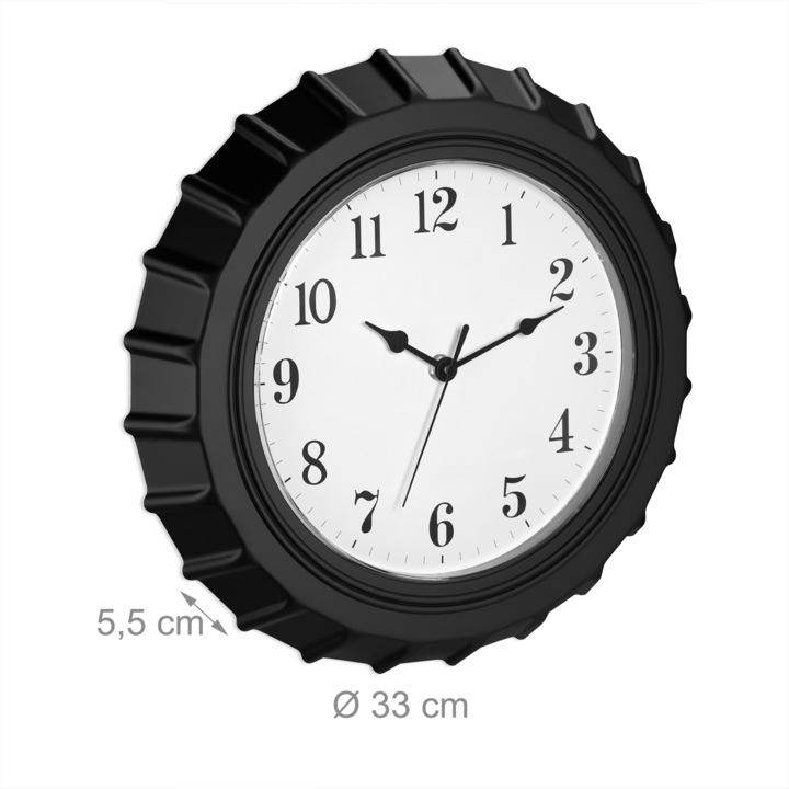 Produktbild Relaxdays Wanduhr (33 cm)