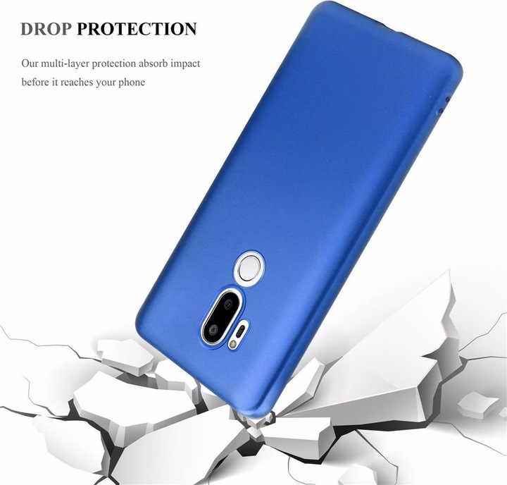 Produktbild Cadorabo TPU Matt Metallic Cover (LG G7 ThinQ, OnePlus X, LG G7 Fit)