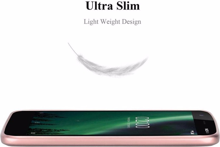 Produktbild Cadorabo TPU Matt Metallic Cover (Nokia 2)