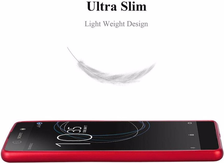 Image du produit Cadorabo Couverture métallique mate TPU (Sony Xperia XA)