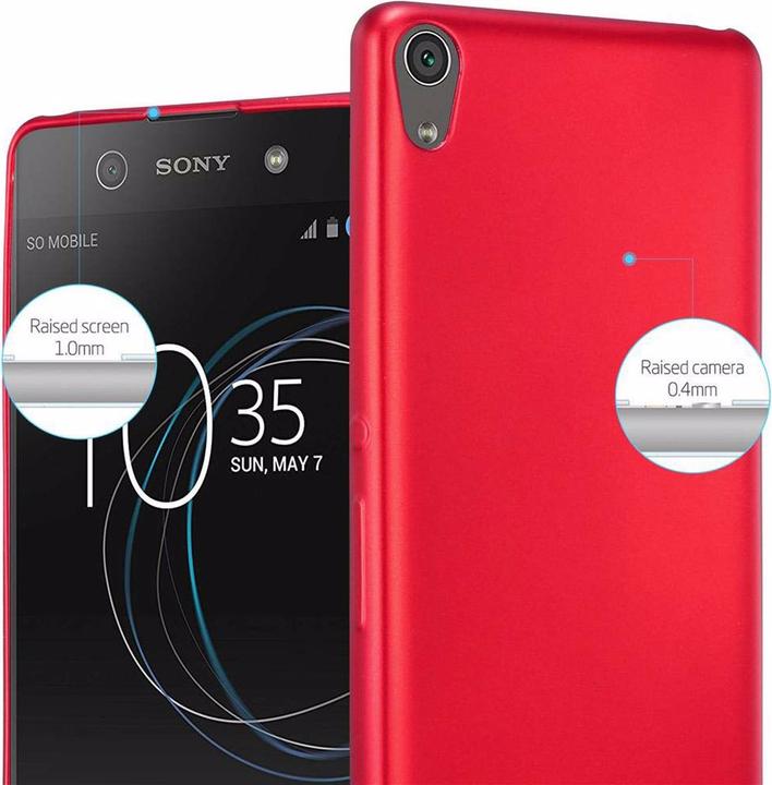Image du produit Cadorabo Couverture métallique mate TPU (Sony Xperia XA)