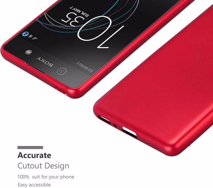 Image du produit Cadorabo Couverture métallique mate TPU (Sony Xperia XA)