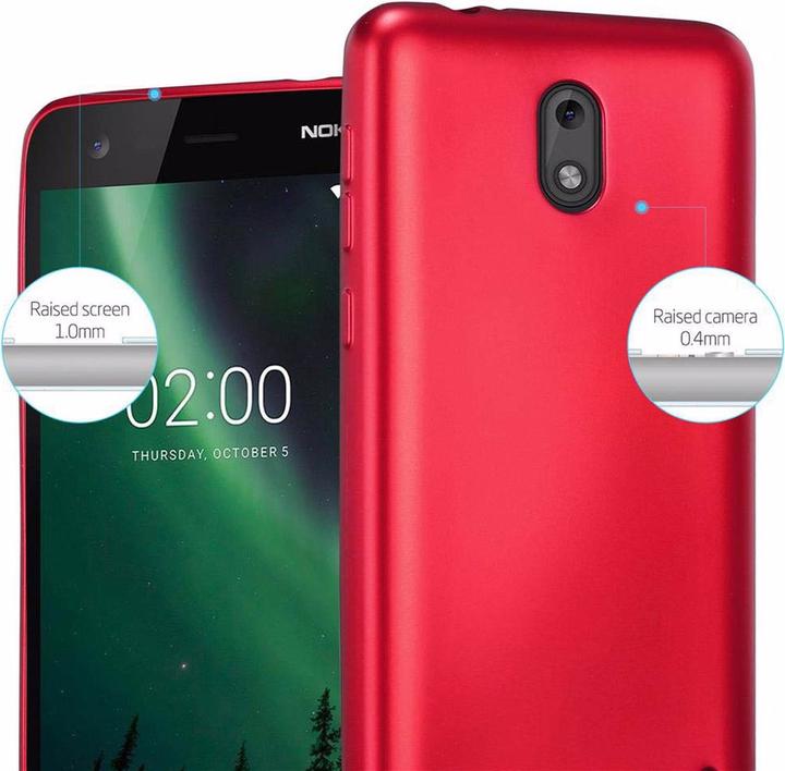 Produktbild Cadorabo TPU Matt Metallic Cover (Nokia 2)