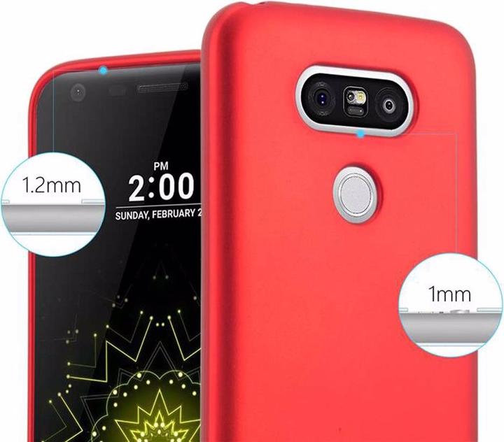 Actual product image Cadorabo TPU Matt Metallic Cover (G5)