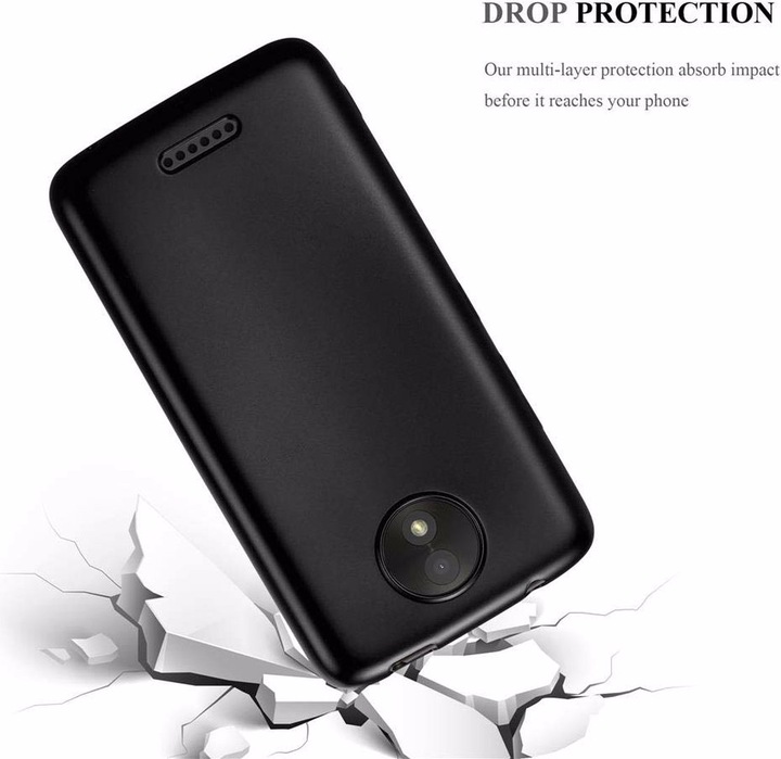 Produktbild Cadorabo TPU Matt Metallic Cover (Motorola Moto C)