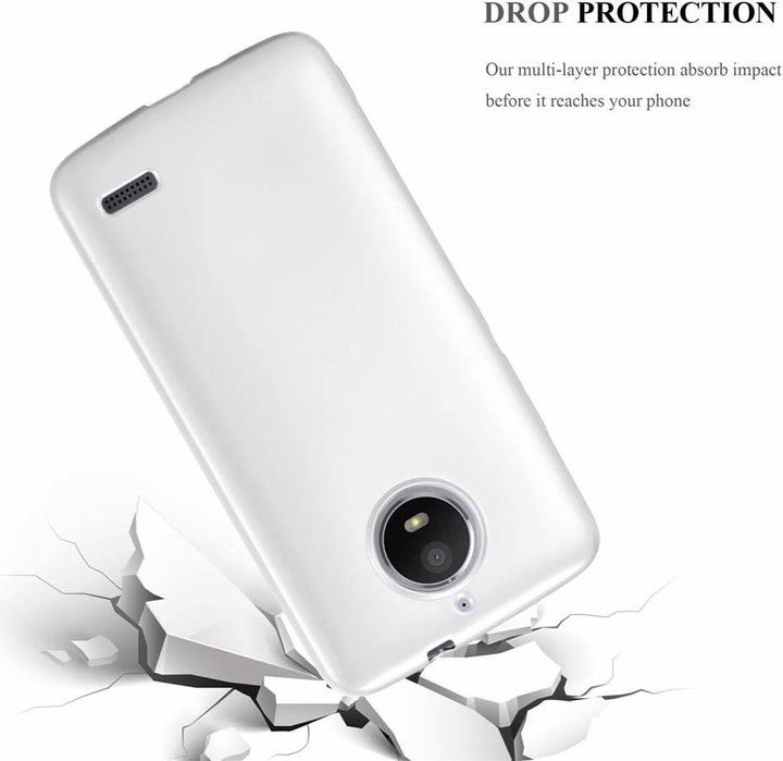 Immagine prodotto Cadorabo Copertura metallica opaca in TPU (Motorola Moto E4)