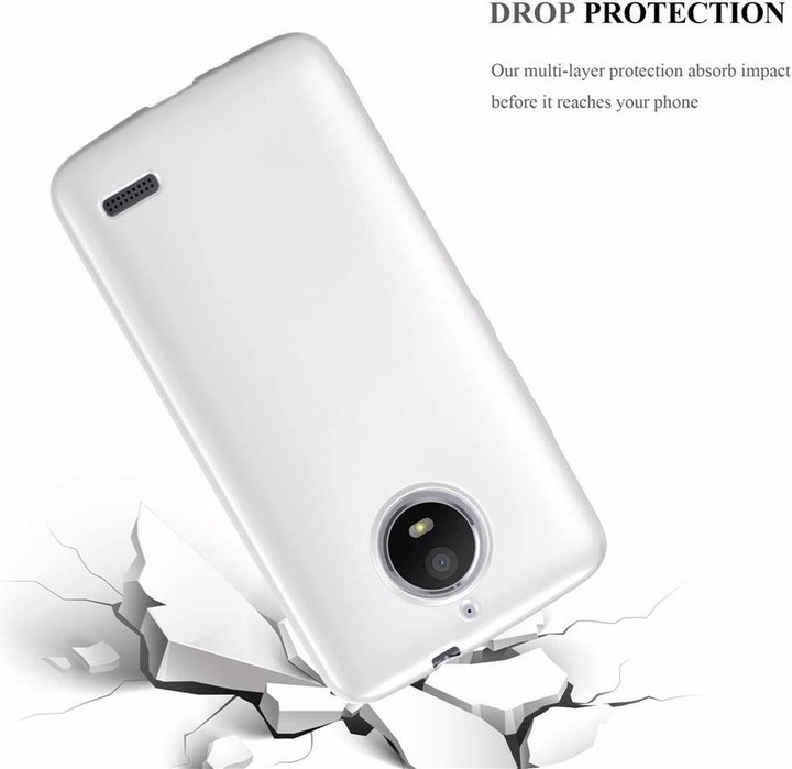 Produktbild Cadorabo TPU Matt Metallic Cover (Motorola Moto E4)