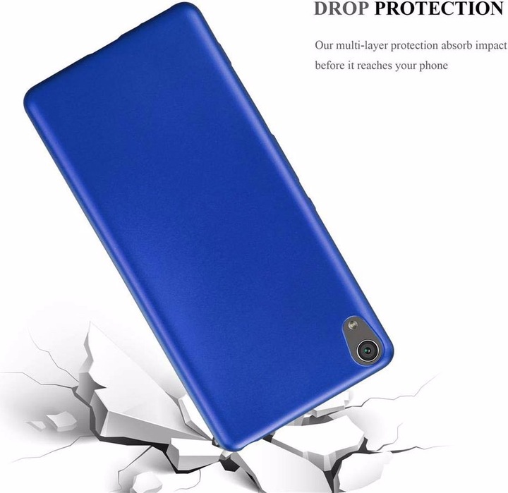 Produktbild Cadorabo TPU Matt Metallic Cover (Sony Xperia XA)