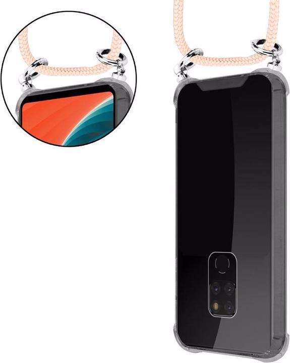 Produktbild Cadorabo TPU Handy Kette SILBER Cover