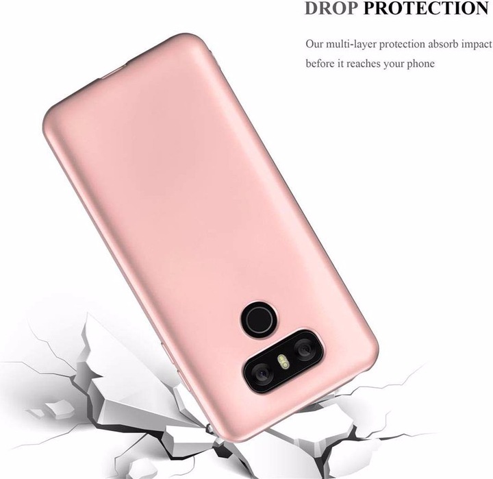 Produktbild Cadorabo TPU Matt Metallic Cover (LG G6)