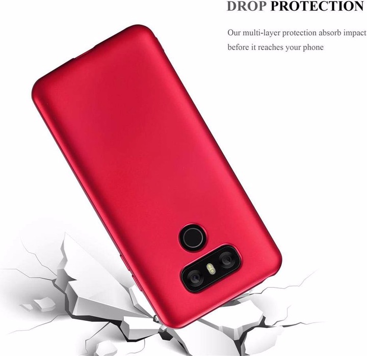 Produktbild Cadorabo TPU Matt Metallic Cover (LG G6)