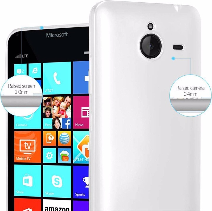 Produktbild Cadorabo TPU Matt Metallic Cover (Microsoft Lumia 640 XL)