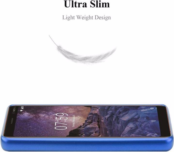 Actual product image Cadorabo TPU Matt Metallic Cover (Nokia 7 Plus)