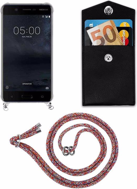 Produktbild Cadorabo TPU Handy Kette SILBER Cover