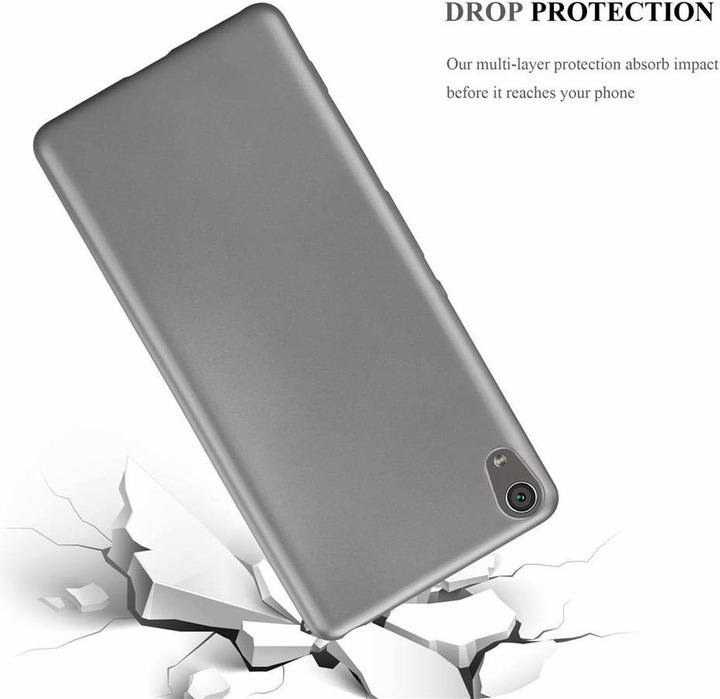 Produktbild Cadorabo TPU Matt Metallic Cover (Sony Xperia XA)