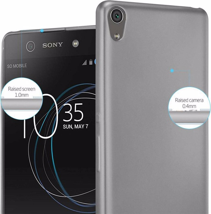 Produktbild Cadorabo TPU Matt Metallic Cover (Sony Xperia XA)
