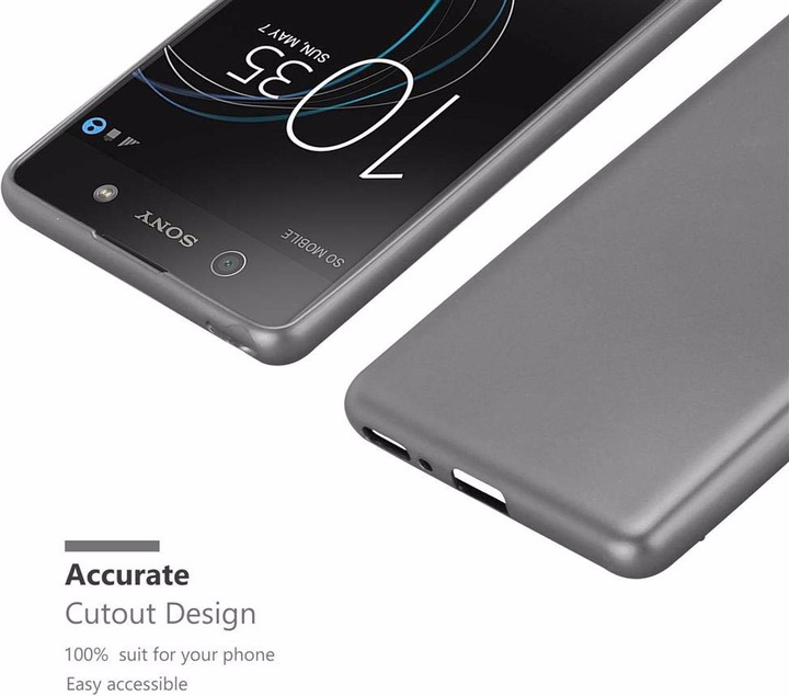 Produktbild Cadorabo TPU Matt Metallic Cover (Sony Xperia XA)