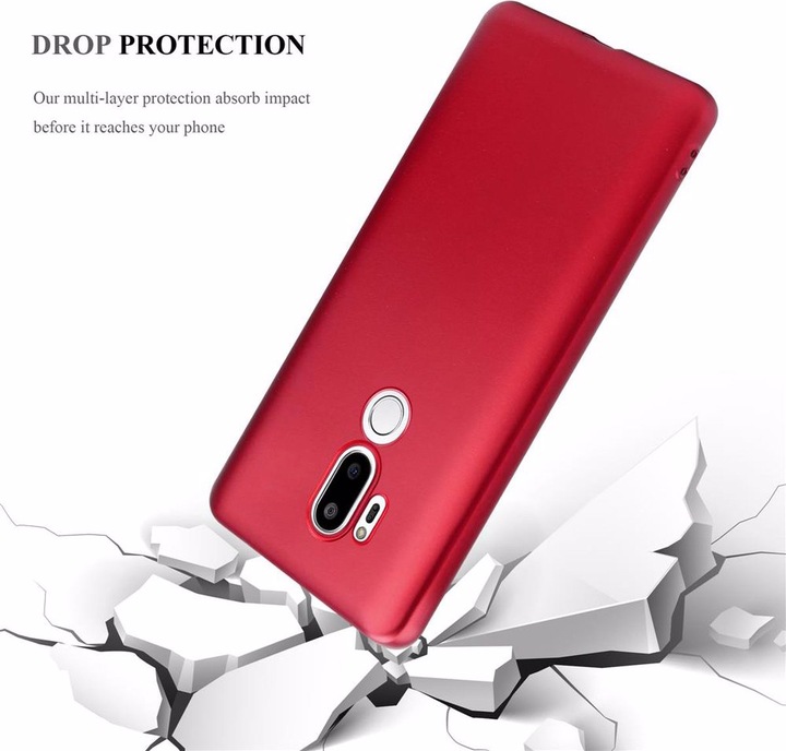 Produktbild Cadorabo TPU Matt Metallic Cover (LG G7 ThinQ, LG G7 Fit, OnePlus X)