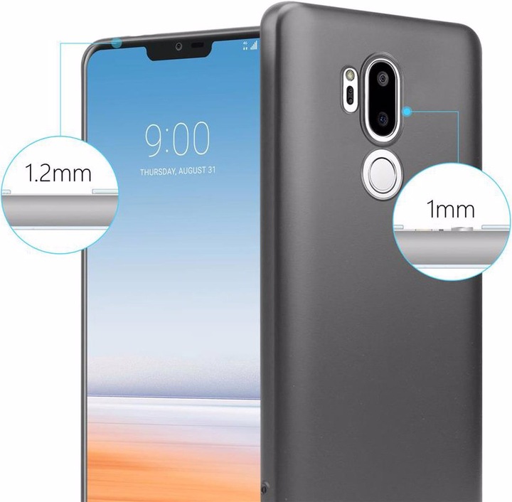 Produktbild Cadorabo TPU Matt Metallic Cover (LG G7 ThinQ, OnePlus X, LG G7 Fit)
