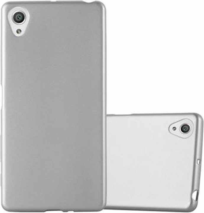 Actual product image Cadorabo TPU Matt Metallic Cover (Sony Xperia X)