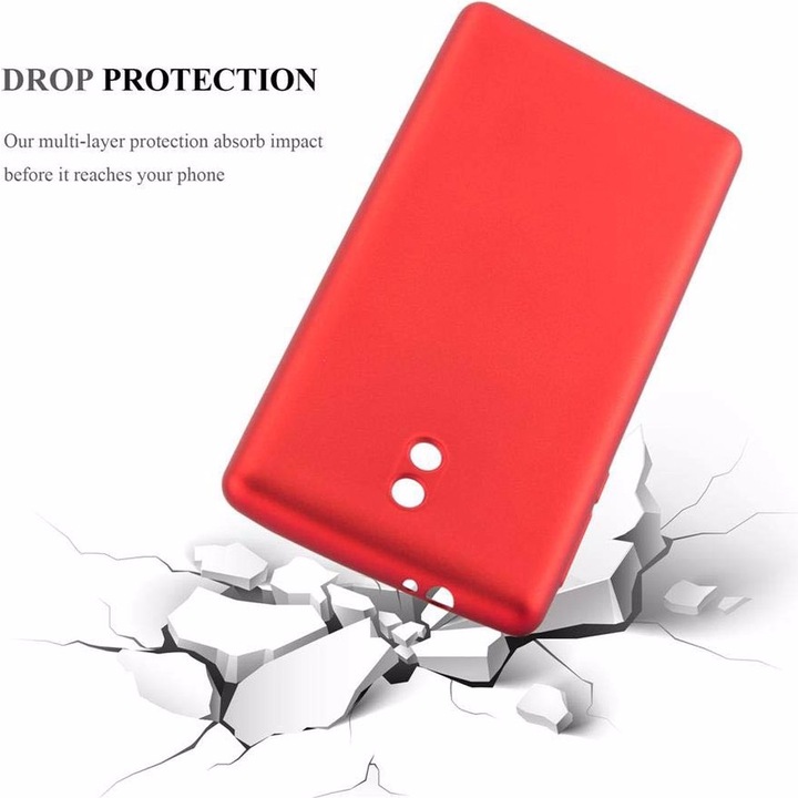 Produktbild Cadorabo TPU Matt Metallic Cover (Samsung Galaxy J3 2017 (US Version))