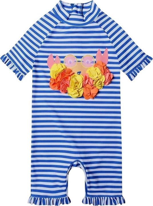 Produktbild Minoti Rashguard BadeanzugSet Mädchen Rüschen kurzärmlig (122)