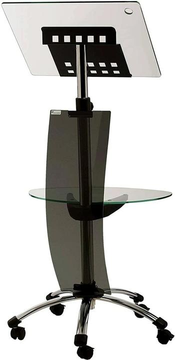 Actual product image Rocada Standing desk height adjustable silver (62 x 62 x 105 cm)