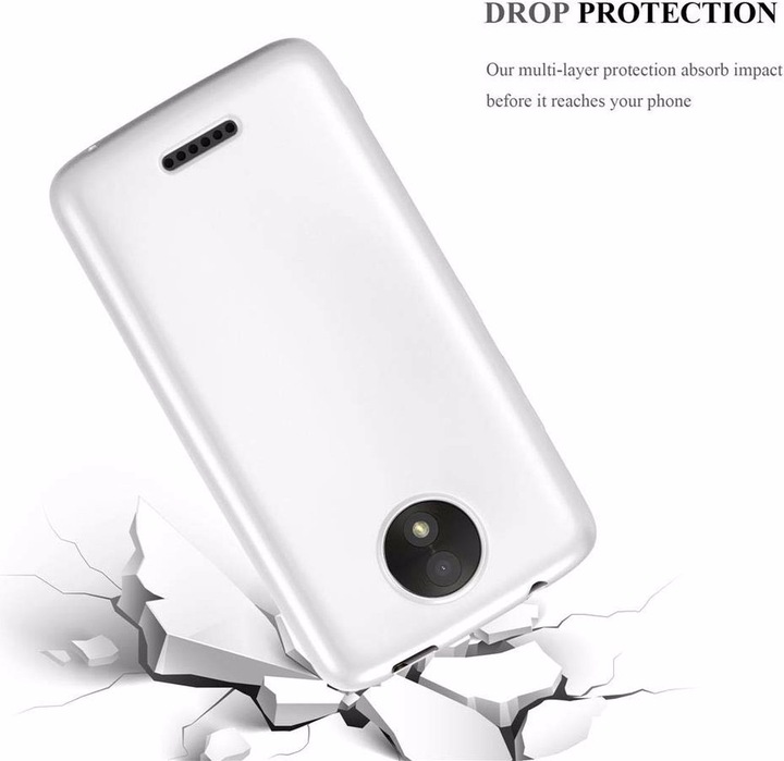 Produktbild Cadorabo TPU Matt Metallic Cover (Motorola Moto C)