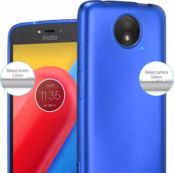 Image du produit Cadorabo Couverture métallique mate TPU (Motorola Moto C)