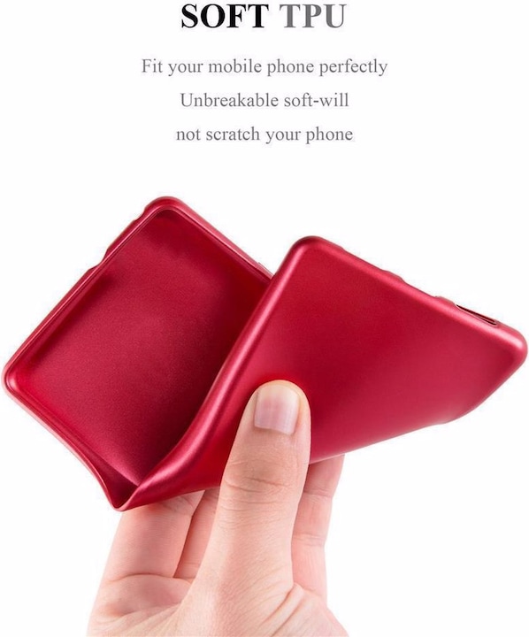 Produktbild Cadorabo TPU Matt Metallic Cover (Huawei Ascend Y330)