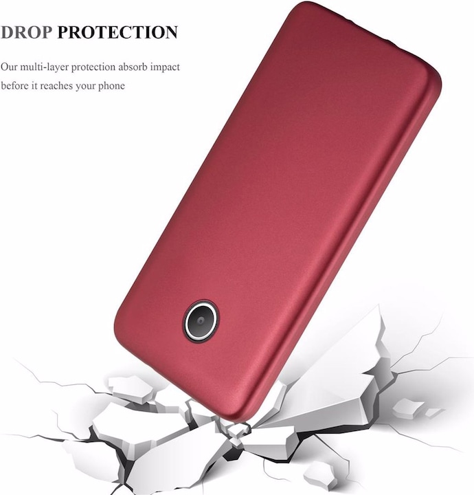 Produktbild Cadorabo TPU Matt Metallic Cover (Huawei Ascend Y330)