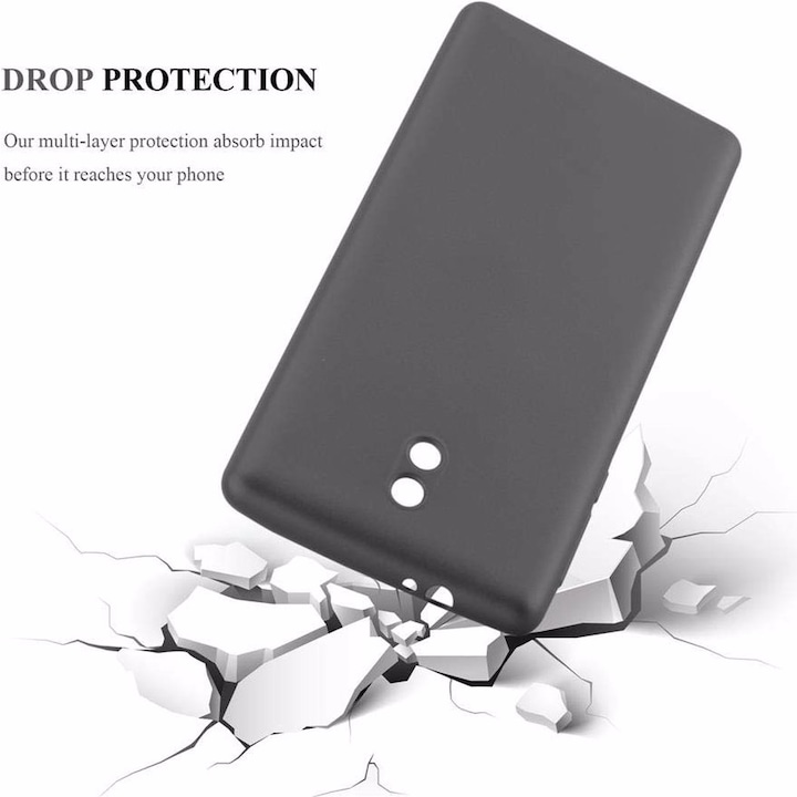 Immagine prodotto Cadorabo Copertura metallica opaca in TPU (Samsung Galaxy J3 2017 (versione USA))
