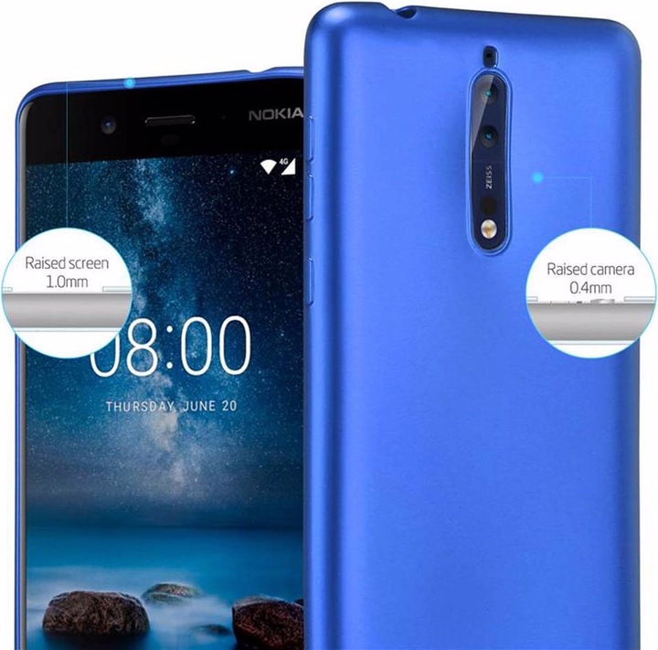Immagine prodotto Cadorabo Copertura metallica opaca in TPU (LG K8 2017)