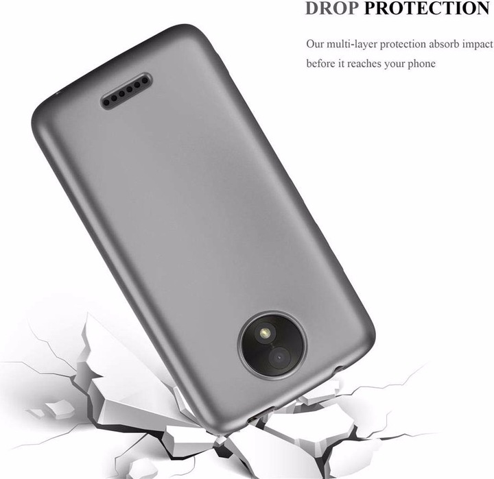 Produktbild Cadorabo TPU Matt Metallic Cover (Motorola Moto C)