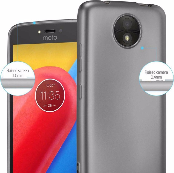 Produktbild Cadorabo TPU Matt Metallic Cover (Motorola Moto C)