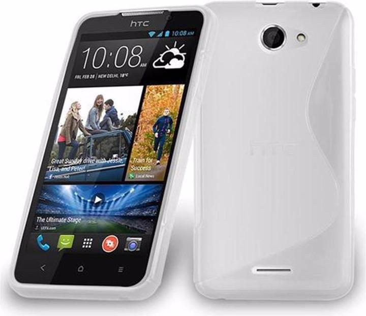 Actual product image Cadorabo TPU S-Line Cover (HTC Desire 516)