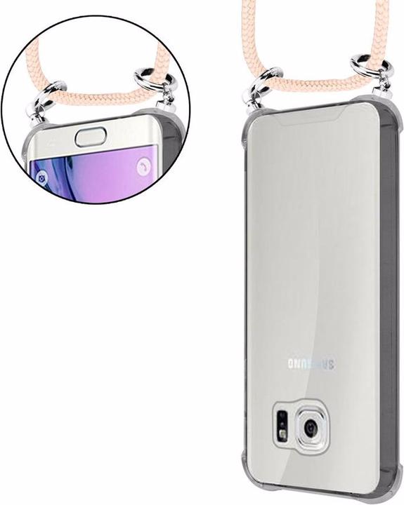Produktbild Cadorabo TPU Handy Kette SILBER Cover