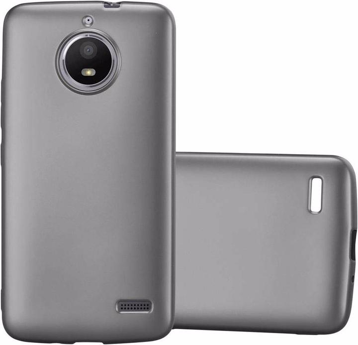 Image du produit Cadorabo Couverture métallique mate TPU (Motorola Moto E4)